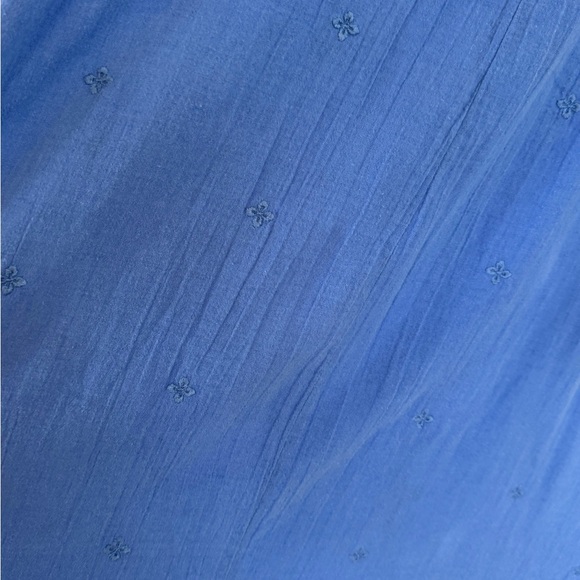 Aspiga blue organic cotton maxi dress size medium - Picture 4 of 8